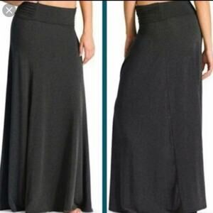 Athleta Kali Convertible Maxi Skirt Strapless Tube Dress XL Women’s Gray